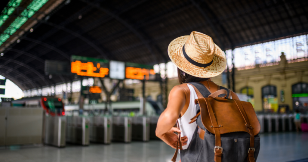 Solo Trip Planning - solo travel in airport