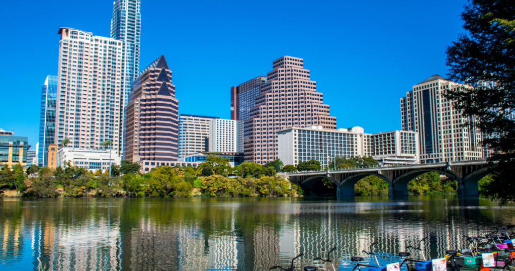 best places to travel in texas - lady bird lake